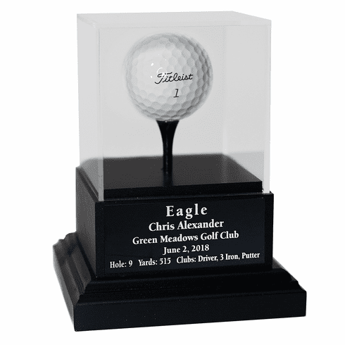 Eureka Golf: Acrylic Best Round Display