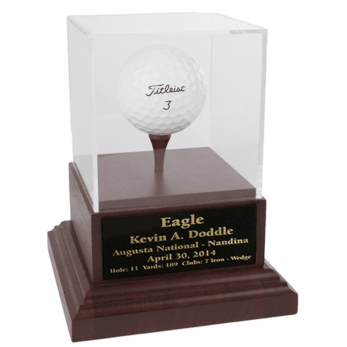 Eureka Golf: Acrylic Best Round Display