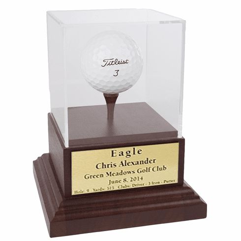 Eureka Golf: Acrylic Best Round Display