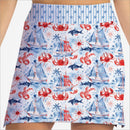 AHOY FASHION PRINT SKORT