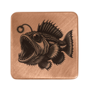 Sunfish: Embossed Ball Marker - Anglerfish
