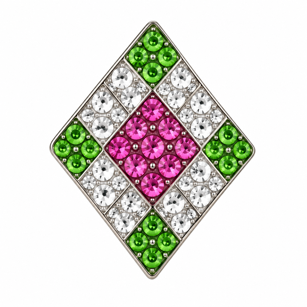 Bonjoc: Ball Marker & Hat Clip - ARGYLE
