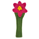 Sunfish: Knit Wool Headcover - Augusta Azalea (Driver, Fairway, Hybrid, or Set)