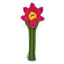 Sunfish: Knit Wool Headcover - Augusta Azalea (Driver, Fairway, Hybrid, or Set)