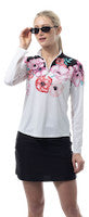 SanSoleil: Ladies UPF 50 SolCool Long Sleeve Zip Mock - 900463