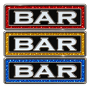 Slot Machine BAR BAR BAR Glitter Ball Marker & Hat Clip by ReadyGOLF