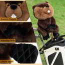 Beaver Plush Animal Driver Headcover