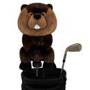 Beaver Plush Animal Driver Headcover