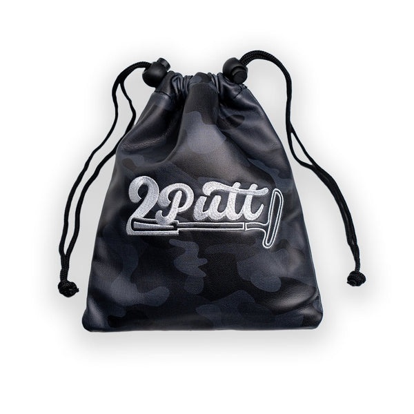 2Putt Golf - Black Camo Valuable Pouch