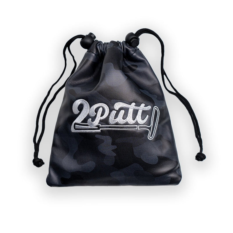2Putt Golf - Black Camo Valuable Pouch
