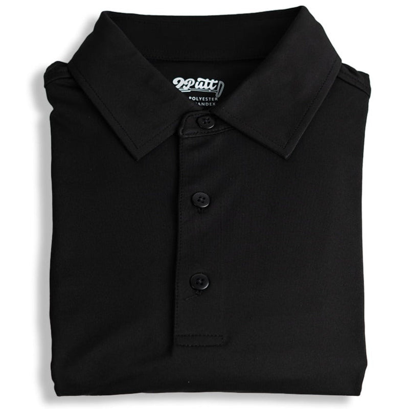 2Putt Golf - Black Men's Polo