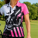 Tattoo Golf: Women's Blade Golf Shirt - Pink
