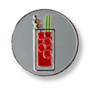2Putt Golf - Bloody Mary Ball Marker
