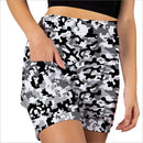 CAMO BLACK SKORT