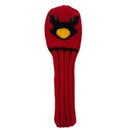 Sunfish: Knit Wool Headcover -Cardinal (Driver, Fairway, Hybrid, or Set)
