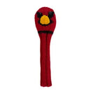 Sunfish: Knit Wool Headcover -Cardinal (Driver, Fairway, Hybrid, or Set)