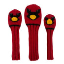 Sunfish: Hand-Knit Wool Animal Headcover Set (Driver, Fairway, & Hybrid)