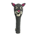 Sunfish: Hand Knit Wool Headcover - Cat (Driver, Fairway, Hybrid, or Set)