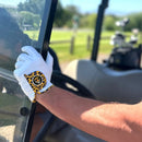 Chelsea Cheetah | Men's White Golf Glove