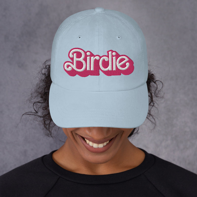 Birdie Embroidered Golf Hat with Adjustable Strap by ReadyGOLF