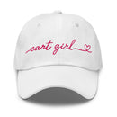 Cart Girl Cursive Logo - Hat
