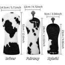 Cow Print Golf Headcovers