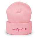 Cart Girl Long Cursive Logo - Beanie