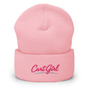 Cart Girl Cursive Logo - Beanie