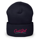 Cart Girl Cursive Logo - Beanie