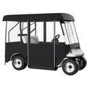 Golf Cart Enclosure, 4-Person Golf Cart Cover, 4-Sided Fairway Deluxe, 300D Waterproof Driving Enclosure with Transparent Windows, Fit for EZGO, Club Car, Yamaha Cart (Roof Up to 78.7''L)