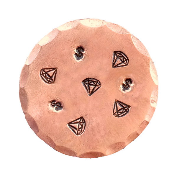 Sunfish: Copper Ball Marker - Dancing Money and Diamonds