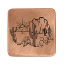 Sunfish: Embossed Ball Marker - Desert Scene