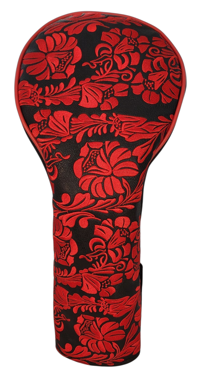 Desert Rose Embroidered Driver Headcover by ReadyGOLF