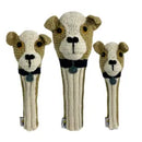 Sunfish: Hand-Knit Wool Animal Headcover Set (Driver, Fairway, & Hybrid)