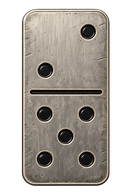 Domino Ball Marker & Hat Clip by ReadyGOLF