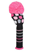 Just 4 Golf: Driver Headcover - Multi Dot - Pink, White, Black, & Grey