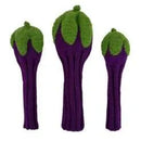 Sunfish: Eggplant Knit Wool Headcover - (Driver, Fairway, Hybrid, or Set)