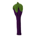 Sunfish: Eggplant Knit Wool Headcover - (Driver, Fairway, Hybrid, or Set)