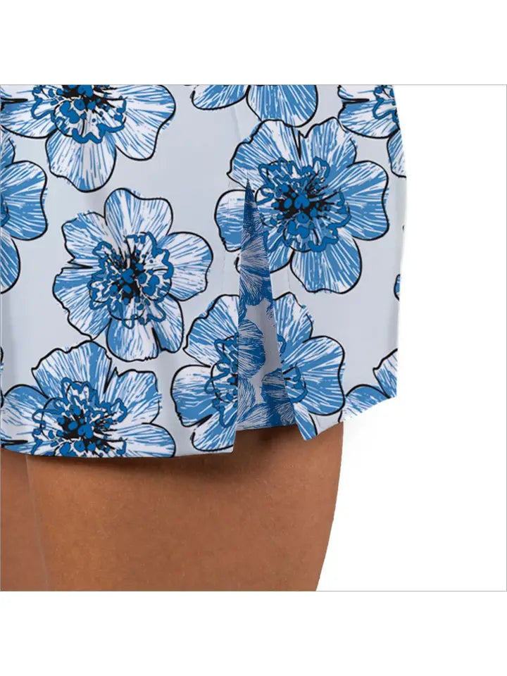 Skort Obsession: Pull On Skort - Opium Floral