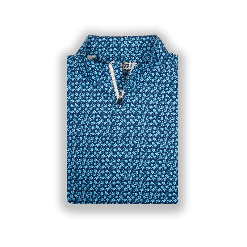 2Putt Golf - Floral Club Men's Q-Zip