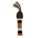 Sunfish: Knit Wool Headcover - Orange, Navy, Light Blue and White Chevron(Driver, Fairway, Hybrid, or Set)