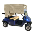 Golf Cart Sun Shade UV Mesh Top Cover For 58" Short Roof Beige