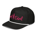 Cart Girl Center Logo - Rope Hat