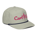 Cart Girl Center Logo - Rope Hat