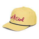 Cart Girl Center Logo - Rope Hat
