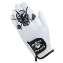 Tattoo Golf: Ladies Cabretta Leather Golf Glove - White