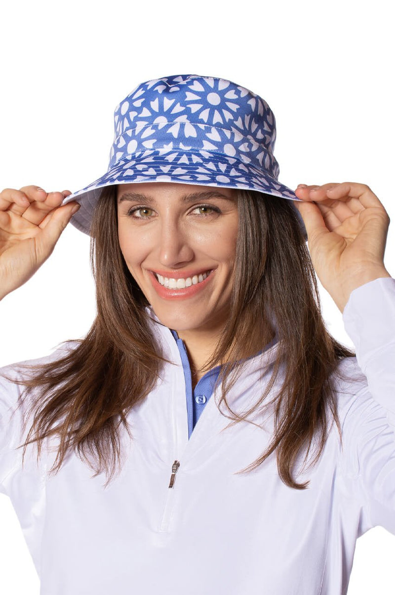 Golftini: Women's Reversible Bucket Hat - Gratitude