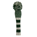 Sunfish: Knit Wool Headcover - Green Chevron (Driver, Fairway, Hybrid, or Set)