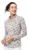 SanSoleil: Ladies SolShine Long Sleeve Mock - 900320