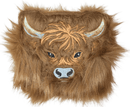 Highland Cow Center Shaft Mallet Putter Cover by Pins & Aces
